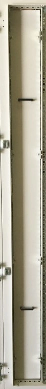 Placă frontală compartiment bare cu L=200mm în dulap cu H=2m