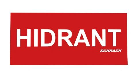Eticheta HIDRANT 100x220mm