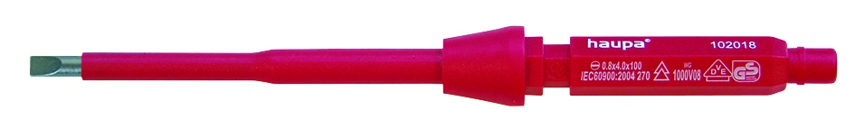 Surubelnita  izolata dreapta 4,0x100 mm