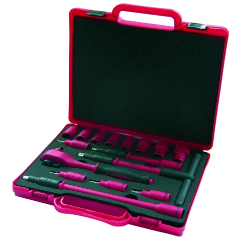 Set chei tubulare izolate 3/8"