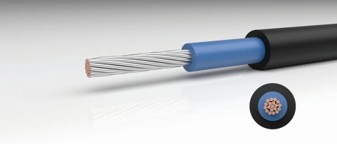 Cablu fotovoltaic 6 mmp rosu