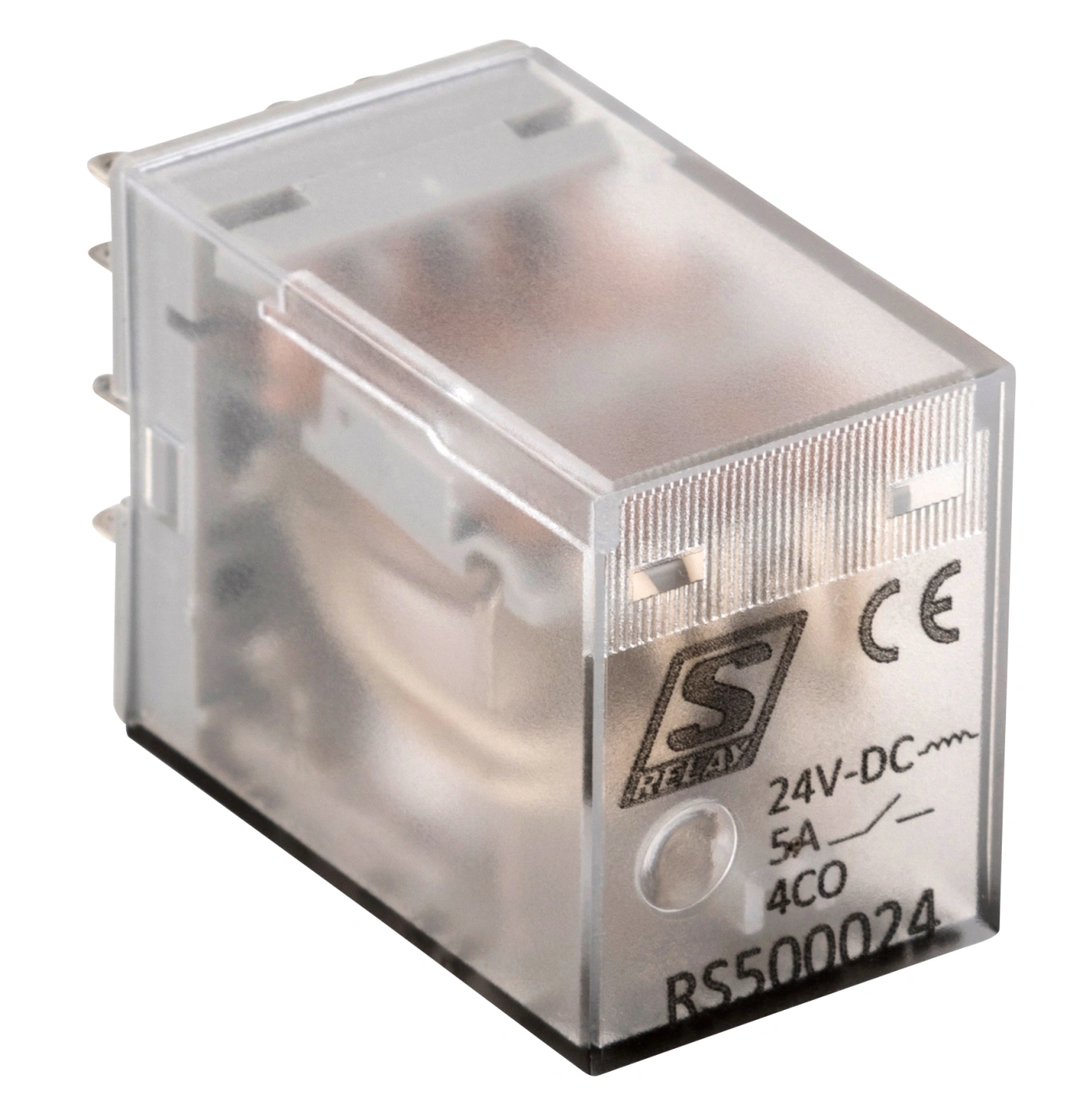 Releu inserabil 14 pini, 4CC, 5A, 24V c.c., S-Relay RS5