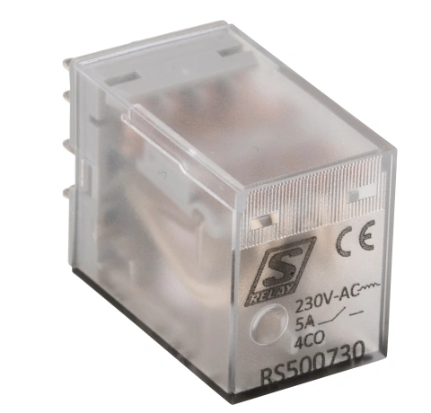Releu inserabil 14 pini, 4CC, 5A, 230V c.a., S-Relay RS5