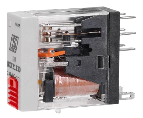 Releu industrial îngust, 2CC, 230V c.a., 5A, LED_3