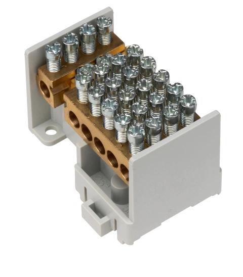 Clemă derivaţie 1 modul, 1 intrare şi 12x16 mm²_2