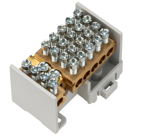 Clemă derivaţie 1 modul, 1 intrare şi 12x16 mm²_3