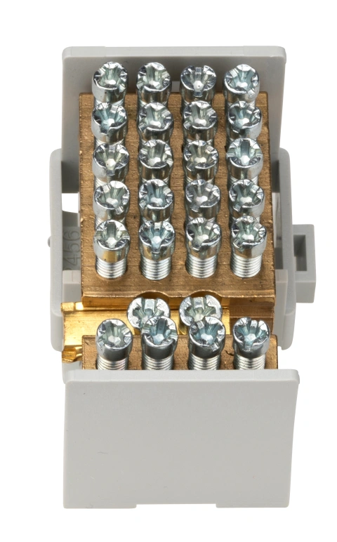 Clemă derivaţie 1 modul, 1 intrare şi 12x16 mm²_4