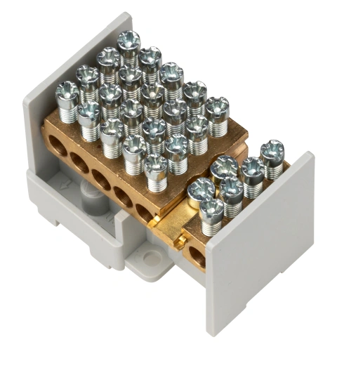 Clemă derivaţie 1 modul, 1 intrare şi 12x16 mm²_5