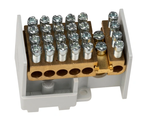 Clemă derivaţie 1 modul, 1 intrare şi 12x16 mm²_6