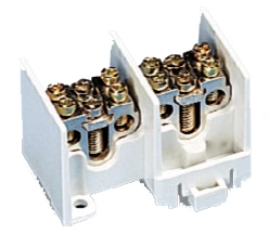 Clemă derivaţie 2 module, 2x25mm² fiecare cu 4x16mm²