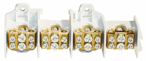 Clemă derivaţie 4 module, 4x35mm² fiecare cu 4x35mm²
