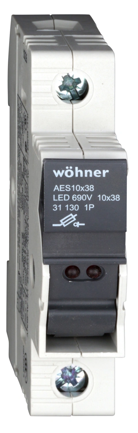 Separator cu siguranta 10x38 EasySwitch 1p 32A + LED