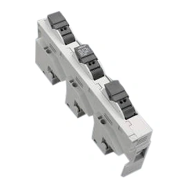 Suport portfuzibile cu montaj pe bară 10x38, CEI60269-2