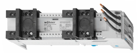 Adaptor montaj aparate modulare 25A 45mm 2sine