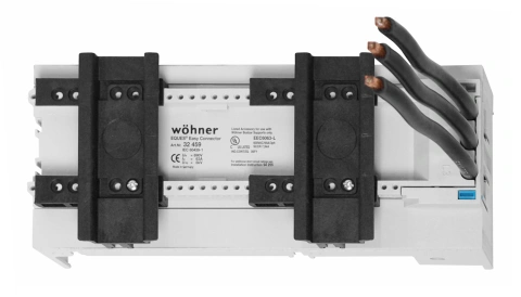 Adaptor montaj aparate modulare 63A 81mm 2sine