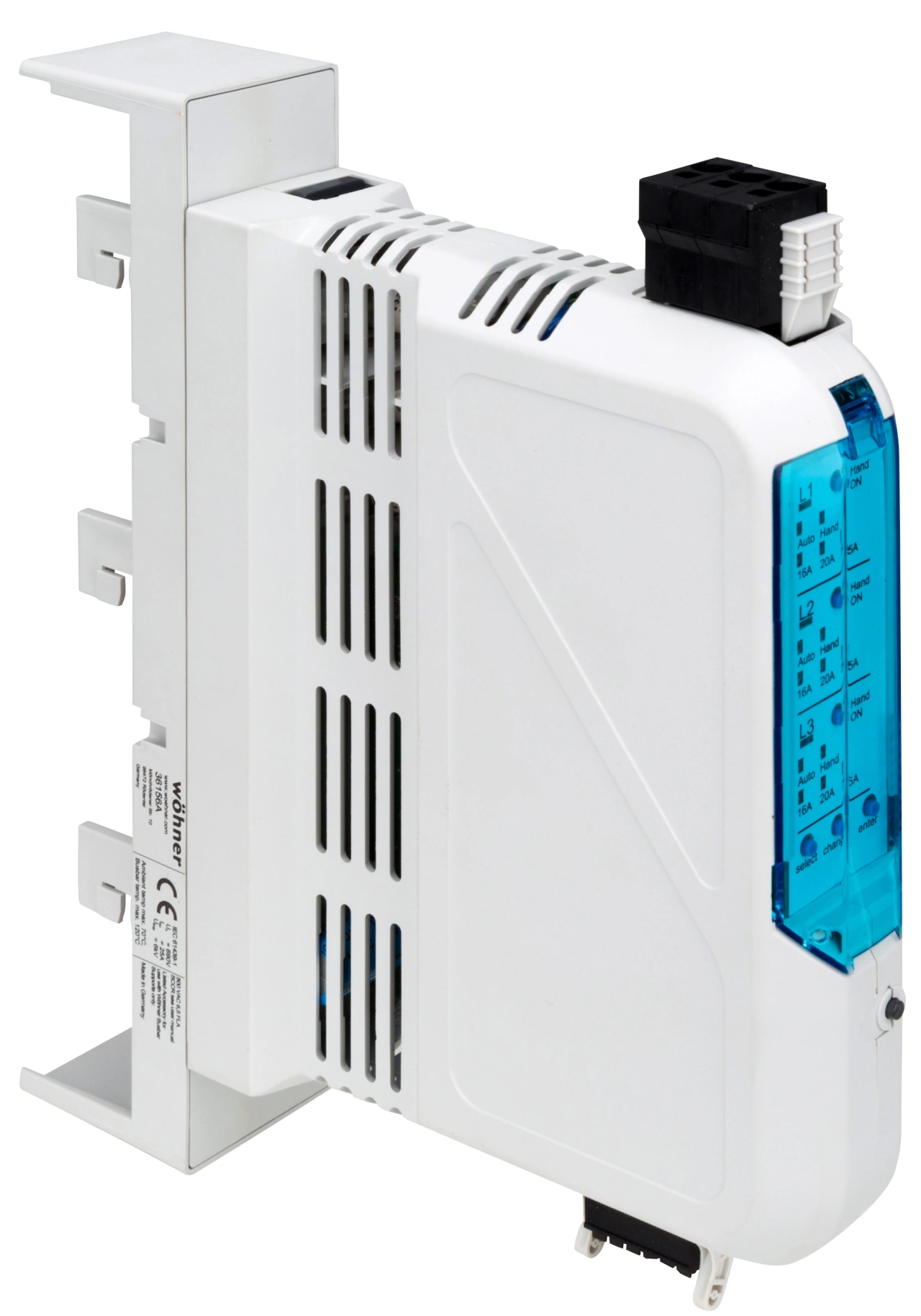 OMUS, contactor hibrid, 3 poli, 25A, 60 mm
