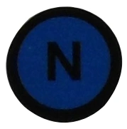 Autocolant N (1buc.)_0
