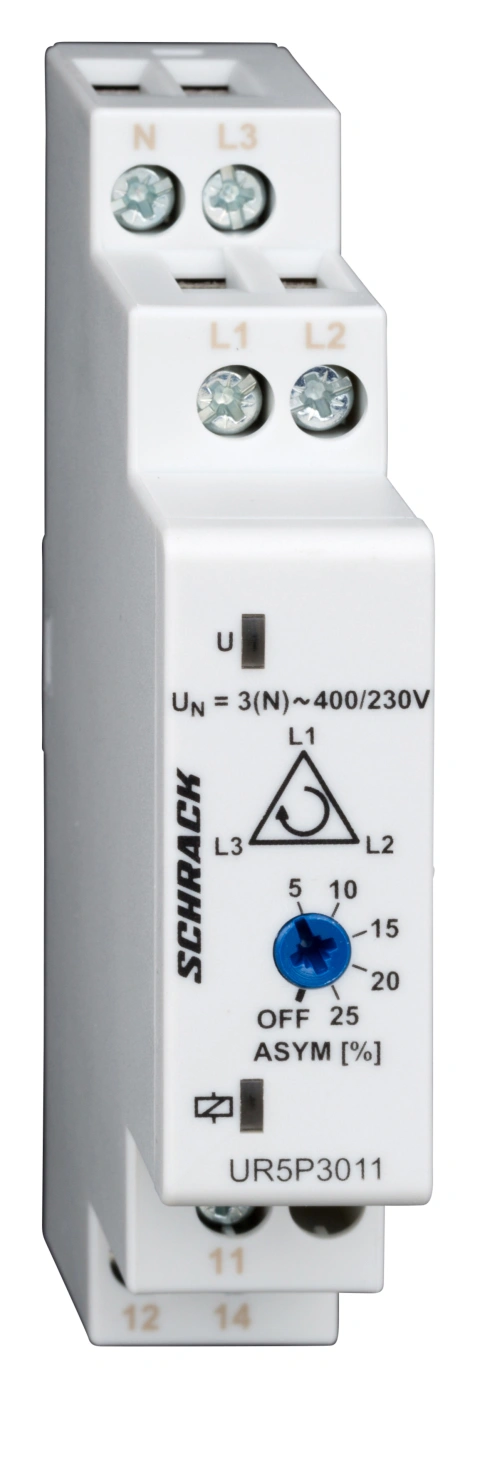 Releu suprav. sistem 3fazat,1CC,5A/250V, Ualim=400/230V-3(N)