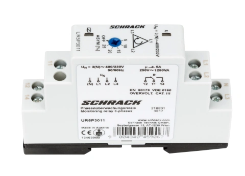 Releu suprav. sistem 3fazat,1CC,5A/250V, Ualim=400/230V-3(N)_3