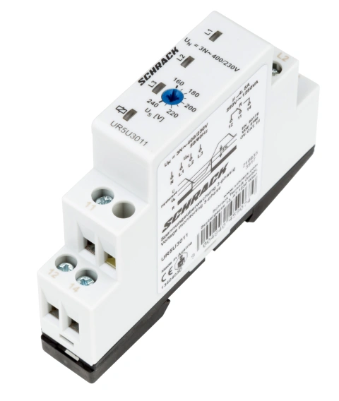 Releu supraveghere tensiune trifazată 3x160-240V, 1CC_2