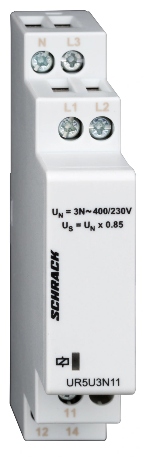 Releu supraveghere tensiune trifazat cu prag fix 195,5V