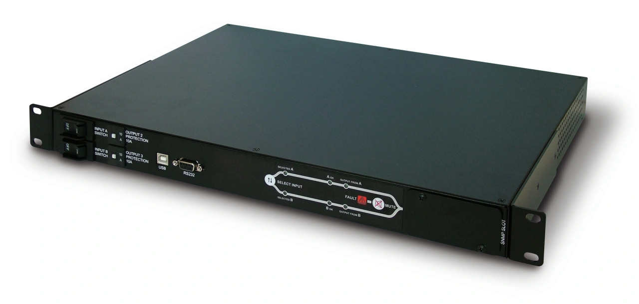 Multi Switch ATS 16A 3300VA, 1f, 2 in/3 out, interfaţă RS232