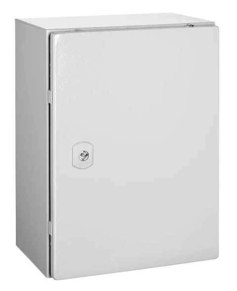 Cutie metalică+contrapanou, o uşă IP66 ÎxLxA=400x300x210mm