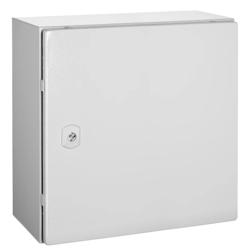 Cutie metalică+contrapanou, o uşă IP66 ÎxLxA=400x400x210mm