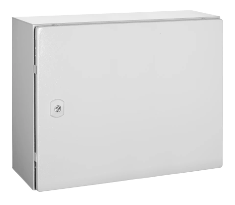 Cutie metalică+contrapanou, o uşă IP66 ÎxLxA=400x500x210mm