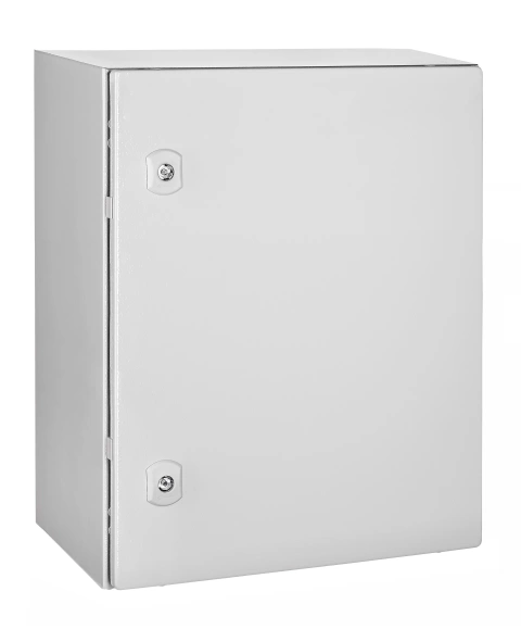 Cutie metalică+contrapanou, o uşă IP66 ÎxLxA=500x400x260mm