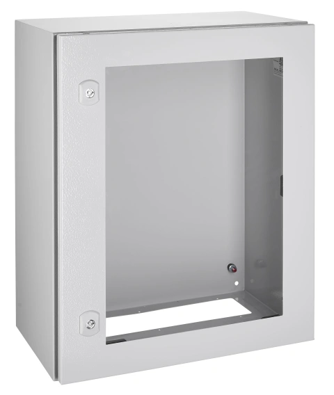 Cutie met. f. contrap,o uşă transp IP66 ÎxLxA=600x500x300mm