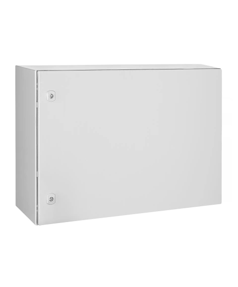 Cutie metalică+contrapanou, o uşă IP66 ÎxLxA=600x800x300mm