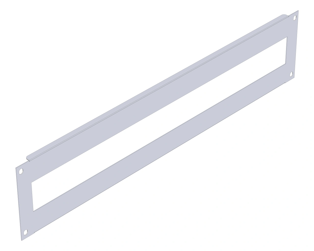 Plastron decupat WSA pentru WSAIExxxxF, I=160, L=600mm