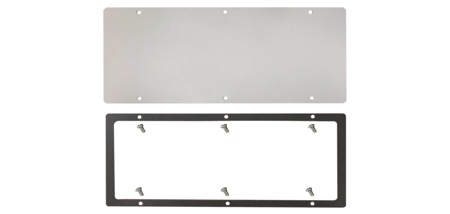 Flanşă plină pentru cofrete WST, L=209 A=119 mm