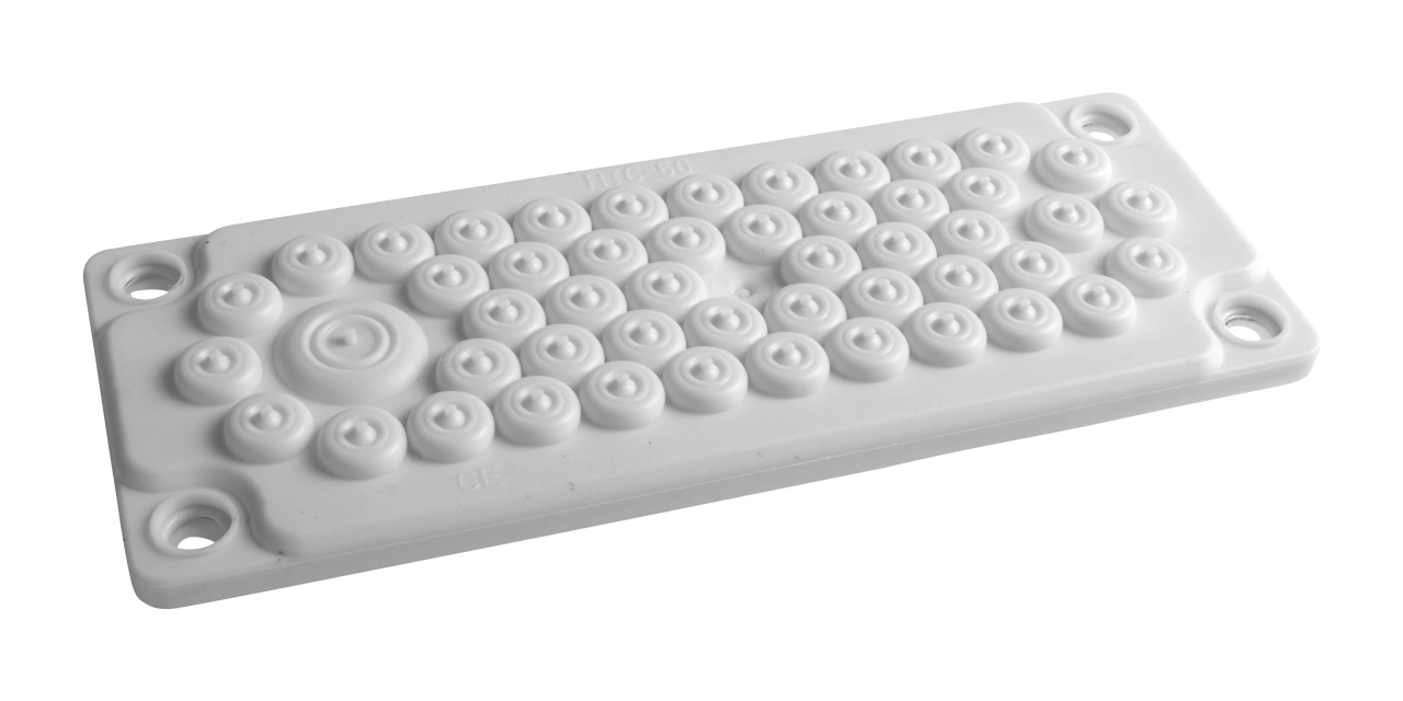 Placă trecere pentru WSTVBF, 50 treceri, IP55