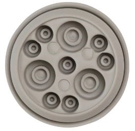 Garnitură trecere pentru 10 cabluri, 40mm (pachet de 10 buc)_2