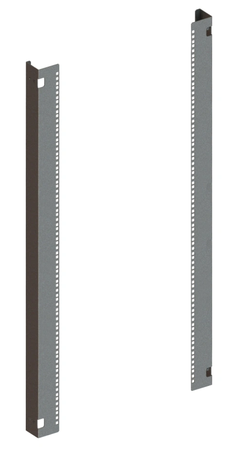 2 profile adaptare 19" pentru cutie L=600 mm Î=1200 mm (26U)