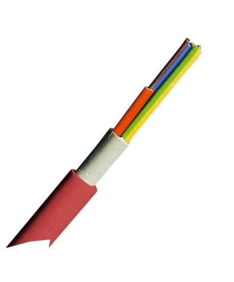 Cablu cu izol. şi manta din PVC (N)YM-J 3x2,5mm² roşu