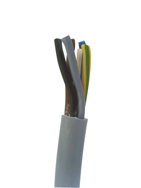 Cablu de comandă cu izol. din PVC, YSLY-JB 5 x 10 gri