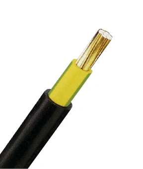 Cablu de energie, PVC, 0,6/1kV  E-YY-J 1x 16 RE negru