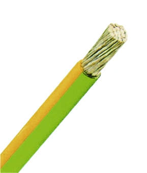 Conductor flex. izol. fără halogen, H07Z-K 25 galben/verde