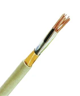 Cablu de telecom. ignifug, fără halogen J-H(ST)H 6x2x0,6 gri