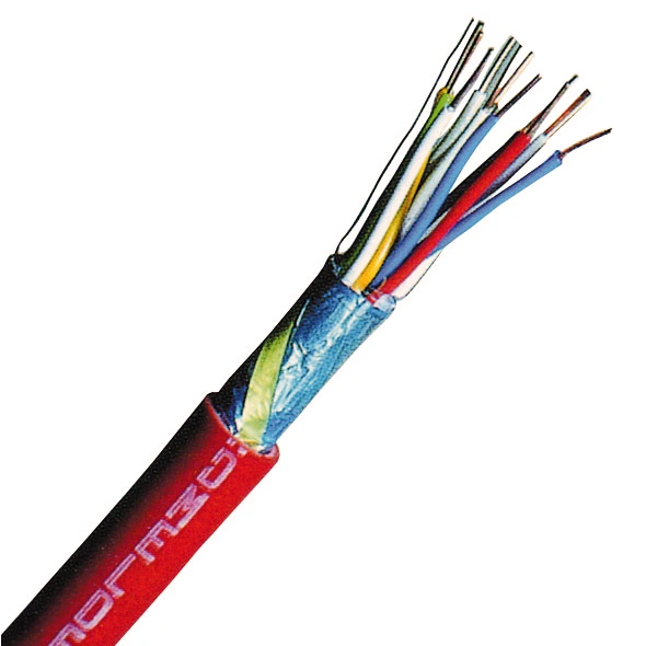 Cablu de semnalizare incendiu, JB-Y(ST)Y 1x2x0,8 BMK roşu