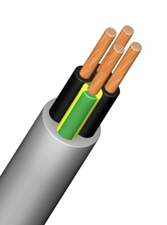 Cablu, iz. PVC pt. con. motoare SLM-JZ 4 x 2,5 gri 0,6/1 KV