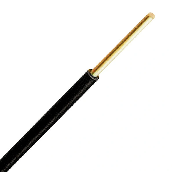 Conductor cu izolaţie din PVC H07V-U 1,5mm² negru