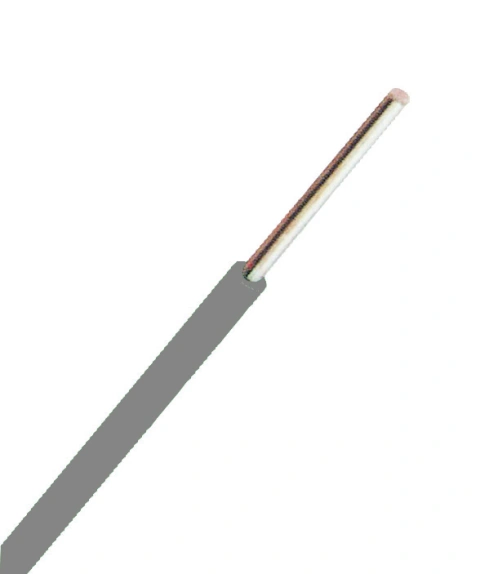 Conductor cu izolaţie din PVC H07V-U 1,5mm² gri, folie
