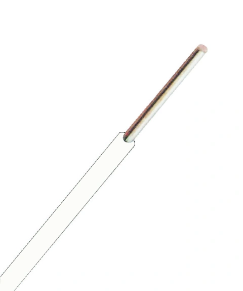 Conductor cu izolaţie din PVC H07V-U 1,5mm² alb, folie