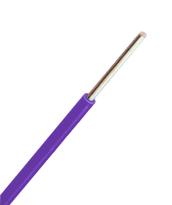 Conductor cu izolaţie din PVC H07V-U 2,5mm² violet