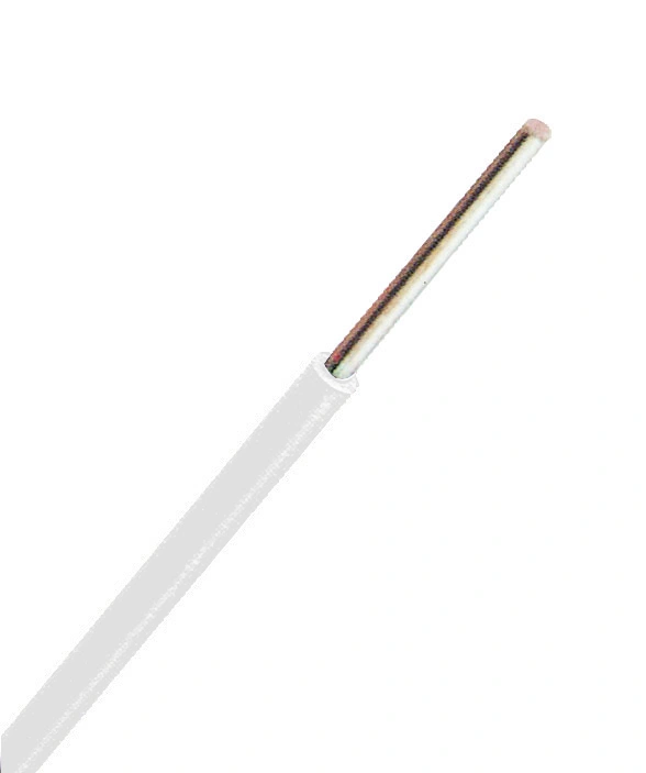 Conductor cu izolaţie din PVC H07V-U 2,5mm² alb