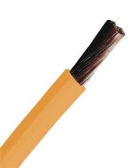 Conductor flexibil cu izolaţie din PVC H05V-K 0,75mm² orange